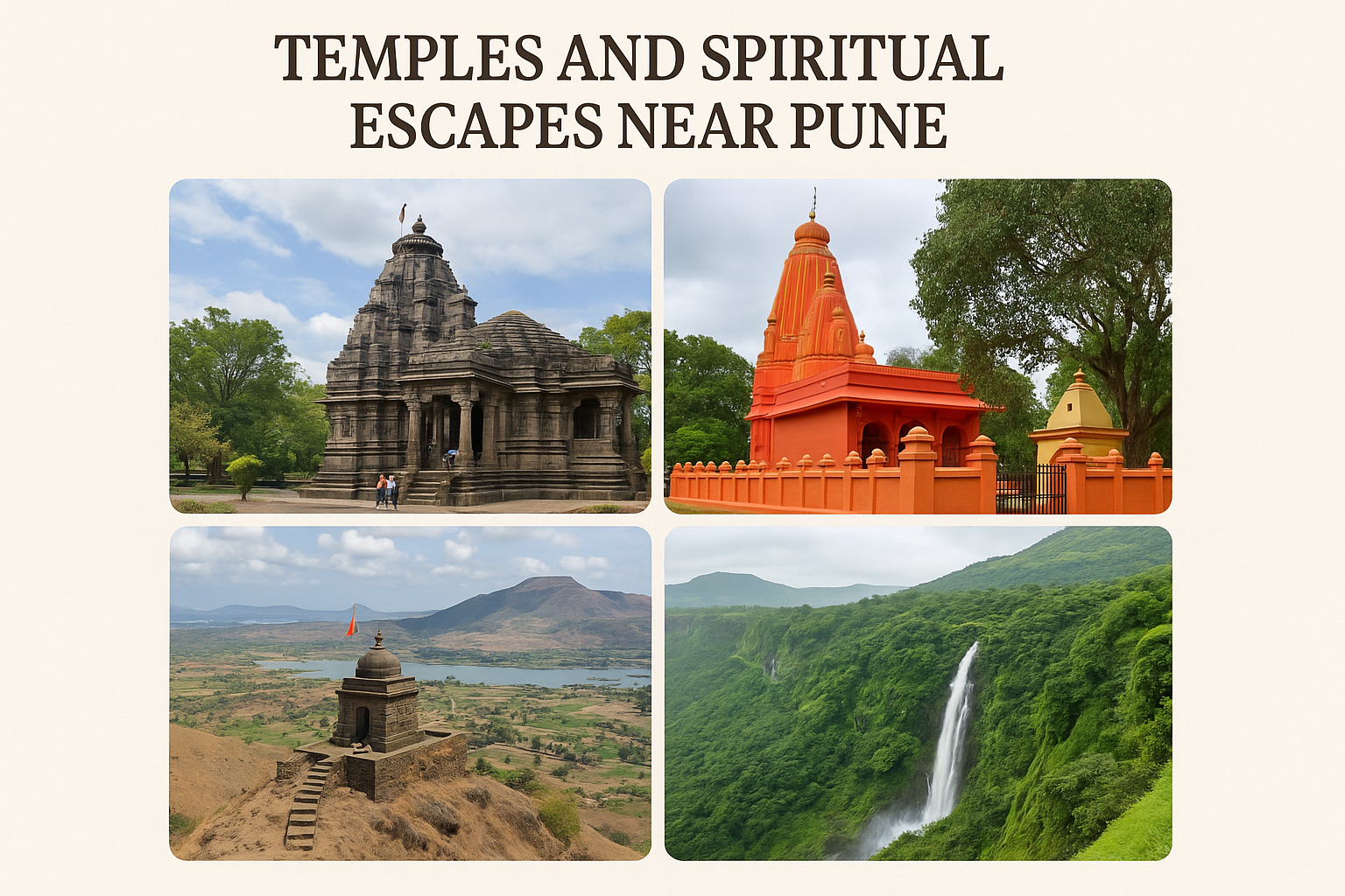 Temples and Spiritual Escapes Near Pune