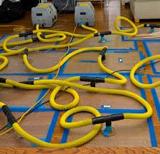 water damage cleanup