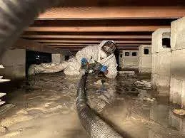 Crawl space cleaning
